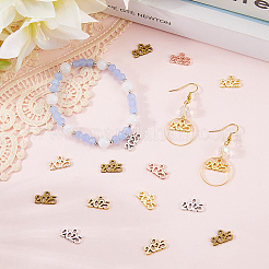 120Pcs 6 Colors Tibetan Style Alloy Pendants&nbsp;FIND-SC0016-17
