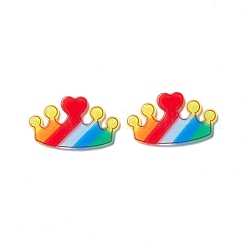 Acrylic Cabochons Suitable for Hair Pins&nbsp;MACR-I038-10