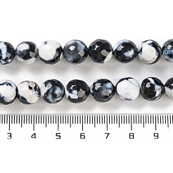 Natural Fire Crackle Agate Beads Strands&nbsp;G-M437-A01-01K