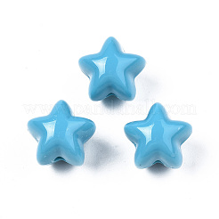 Opaque Acrylic Beads&nbsp;X-MACR-N009-009