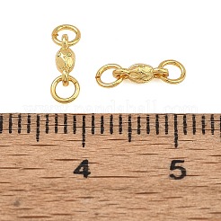 Brass Connector Charms&nbsp;KK-F941-14G