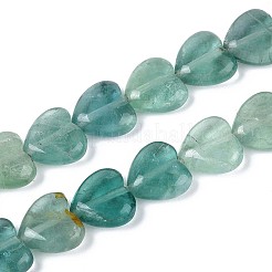 Natural Green Fluorite Beads Strands&nbsp;G-T142-64A