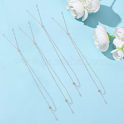 10Pcs 2MM 304 Stainless Steel Singapore Chain Necklace Making&nbsp;AJEW-SC0004-02