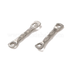 Non-Tarnish 304 Stainless Steel Connector Charms&nbsp;STAS-Q323-02A-P