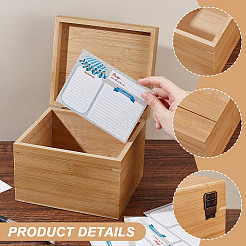 1Pc Bamboowood Boxes&nbsp;WOOD-NB0002-91