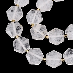 Natural Quartz Crystal Beads Strands&nbsp;G-N368-01A-18