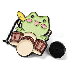 Cartoon Frog Enamel Pins&nbsp;JEWB-S033-02E