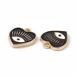 Alloy Enamel Pendants&nbsp;X-ENAM-K066-08C