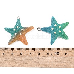 Opaque Resin Pendants&nbsp;RESI-I350-04
