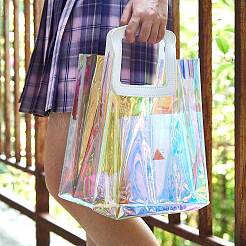 2 Colors PVC Laser Transparent Bag&nbsp;ABAG-SZ0001-06A