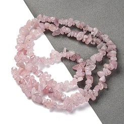 Natural Rose Quartz Beads Strands&nbsp;LS-G-O049-B-36