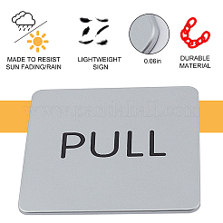 ABS Public Sign Stickers&nbsp;DIY-GF0002-49