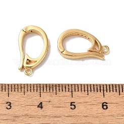 Brass Micro Pave Clear Cubic Zirconia Enhancer Shortener Pendant Bails&nbsp;KK-H483-03G