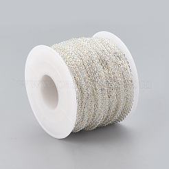 304 Stainless Steel Cable Chains&nbsp;CHS-R002-0.6mm-S