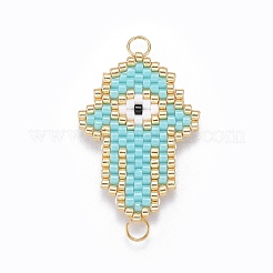 MIYUKI & TOHO Handmade Japanese Seed Beads Links&nbsp;SEED-A029-HH02