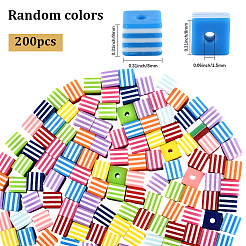 200Pcs Resin Beads&nbsp;RESI-SP0001-43