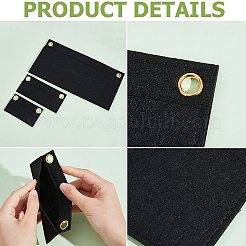 3Pcs 3 Style Wool Felt Crochet Bag Organizer Inserts&nbsp;FIND-CN0001-56