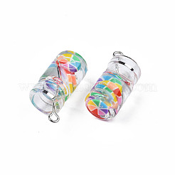 Glass Bottle Pendants&nbsp;CRES-N017-02