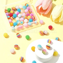 3 Styles ABS Plastic Beads&nbsp;KY-FS0001-24