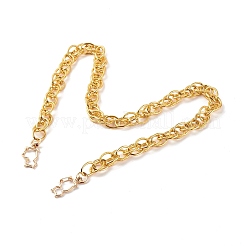 Aluminum Double Link Chains Bag Handles&nbsp;AJEW-BA00087