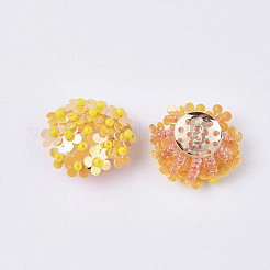 PVC Paillette Cabochons&nbsp;FIND-S321-01