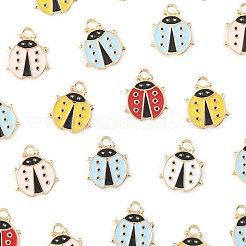 24Pcs Alloy Enamel Pendants&nbsp;ENAM-FS0003-74