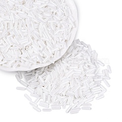 FGB Grade A Glass Round Bugle Beads&nbsp;SEED-Q040-06A-01