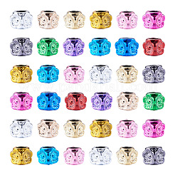 100Pcs UV Plating Opaque Acrylic European Beads&nbsp;PACR-TA0001-32A