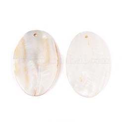 Natural Freshwater Shell Big Pendants&nbsp;SHEL-T020-59
