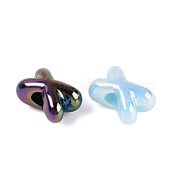 UV Plating Opaque Acrylic Beads&nbsp;OACR-N165-04