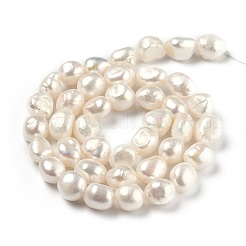 Natural Cultured Freshwater Pearl Beads Strands&nbsp;PEAR-L033-34D