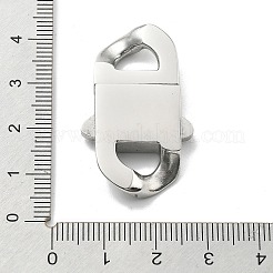 304 Stainless Steel Bayonet Clasps&nbsp;STAS-B082-01F-P