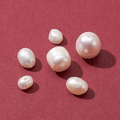 4 Styles Natural Cultured Freshwater Pearl Beads&nbsp;SHEL-FS0001-04
