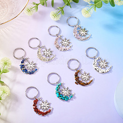 Natural & Synthetic Gemstone Keychain&nbsp;KEYC-TAC00041