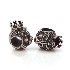 304 Stainless Steel European Beads&nbsp;STAS-I134-21AS
