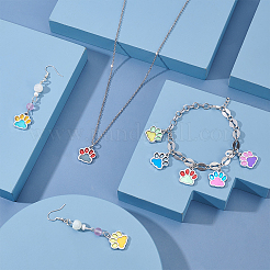 Zinc Alloy Enamel Pendants&nbsp;ENAM-PH0001-47-RS