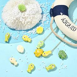 12Pcs 11 Styles Handmade Porcelain Beads&nbsp;PORC-FS0010-62