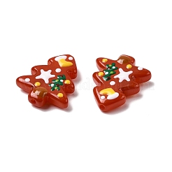 Christmas Handmade Lampwork Enamel Beads&nbsp;LAMP-I027-07U