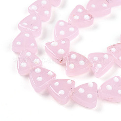 Handmade Lampwork Beads Strands&nbsp;LAMP-N028-01A