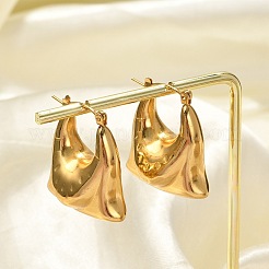 304 Stainless Steel Hoop Earrings&nbsp;EJEW-Q011-07G