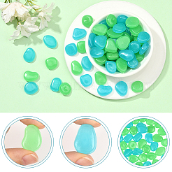 100Pcs Luminous Resin Beads Display Decoration&nbsp;RESI-SP0001-47E
