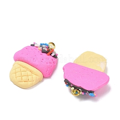 Handmade Polymer Clay Pendants&nbsp;CLAY-P005-01B-P