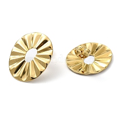 Ion Plating(IP) 201 Stainless Steel Stud Earrings&nbsp;EJEW-K270-18G
