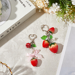 2Pcs 2 Styles Resin Pendant Decorations&nbsp;KEYC-SP0001-30