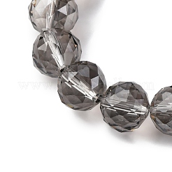 Transparent Electroplate Glass Beads Strands&nbsp;X-EGLA-N002-34D-F02