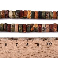 Natural Picasso Jasper/Polychrome Jasper Beads Strands&nbsp;G-N367-03A-08