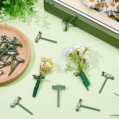 20Pcs Iron & Plastic Brooch Findings&nbsp;JEWB-SC0001