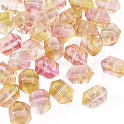 30Pcs Transparent Handmade Lampwork Beads&nbsp;LAMP-TADJ0001-12H