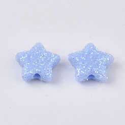 Opaque Acrylic Beads&nbsp;X-MACR-T033-04D
