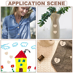 Lovely 2-hole Basic Sewing Buttons&nbsp;BUTT-ME0001-01